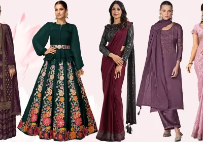 Stand out from the crowd with the sophistication of Indian wear.