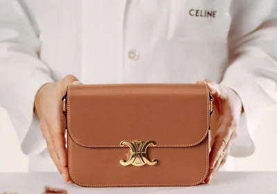 Tracing a City on Foot with a Celine bag